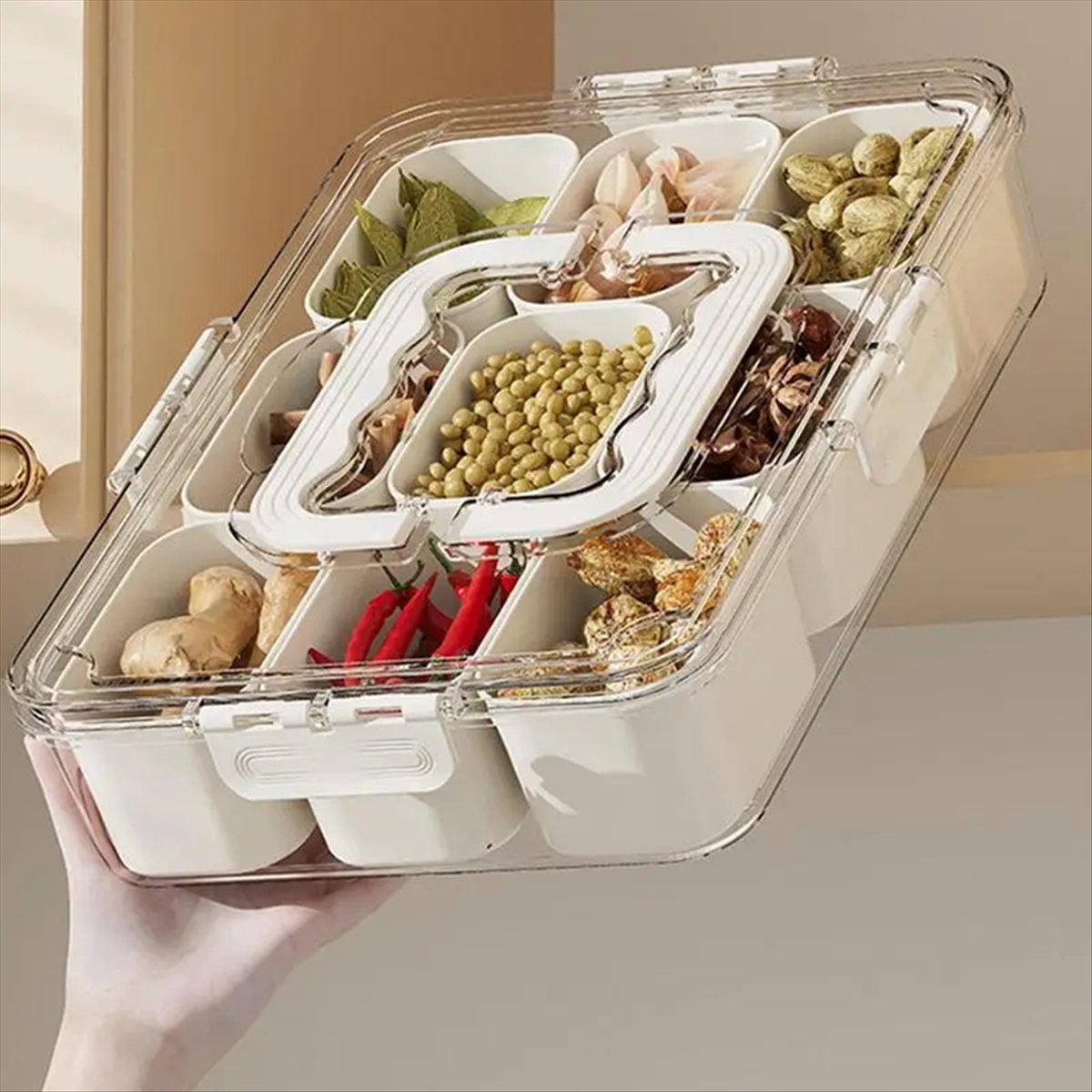 Present Grids Divided Serveers - Food Storage With Dividers recensie en prijs
