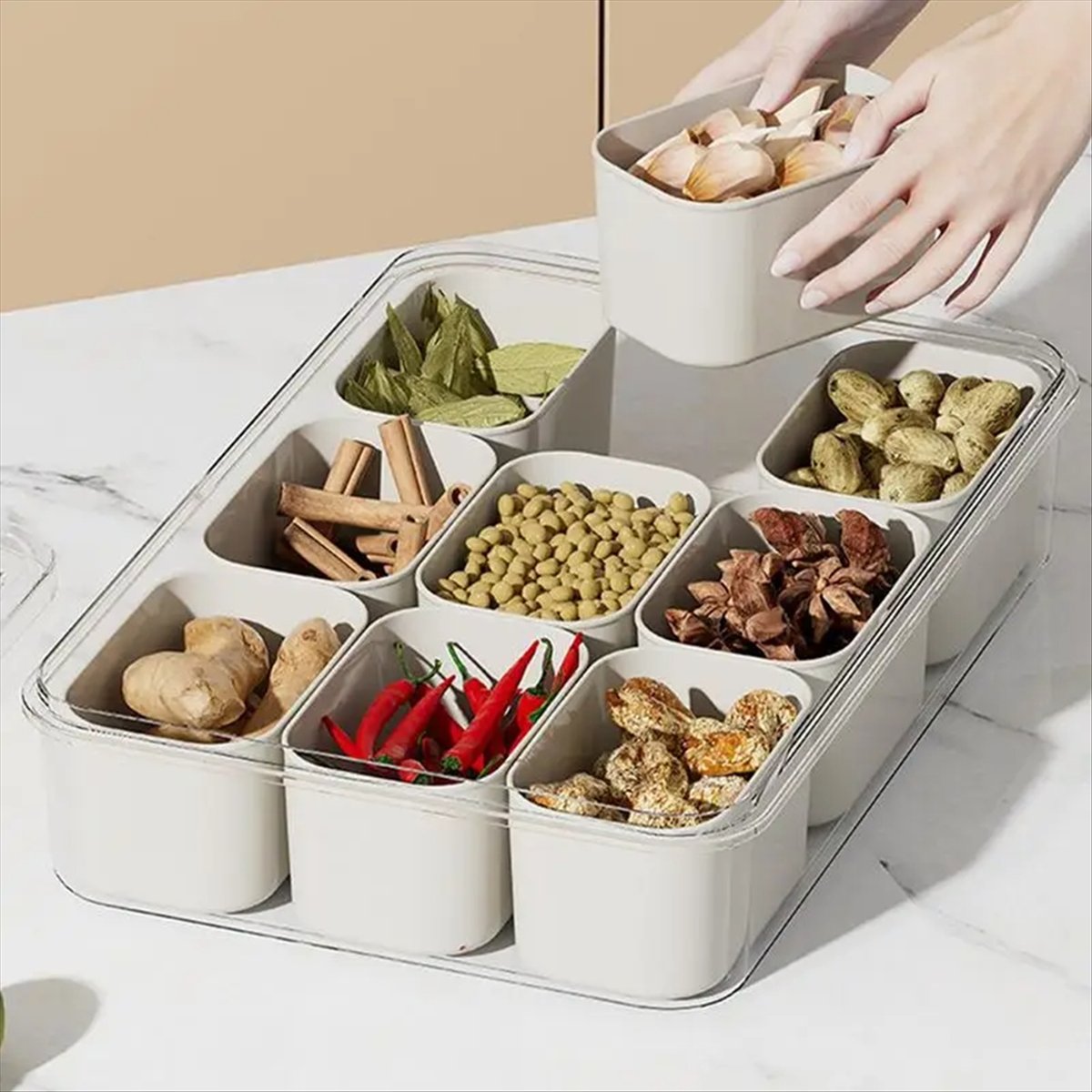 Present Grids Divided Serveers - Food Storage With Dividers recensie en prijs