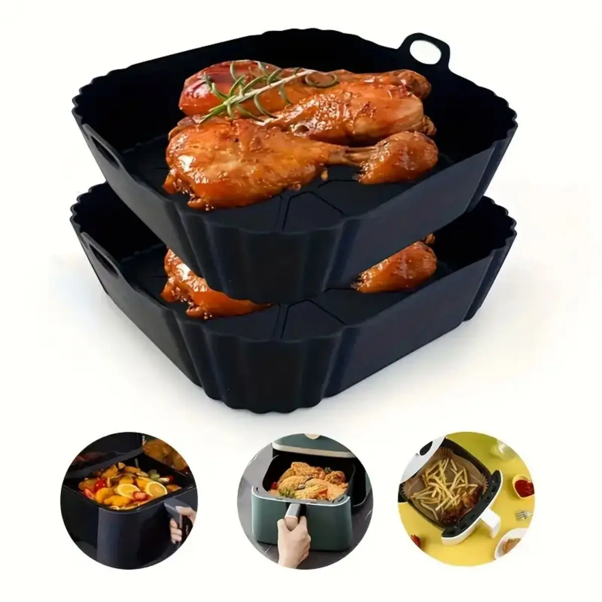 Herbruikbare siliconen pot voo - Food Storage With Dividers recensie en prijs
