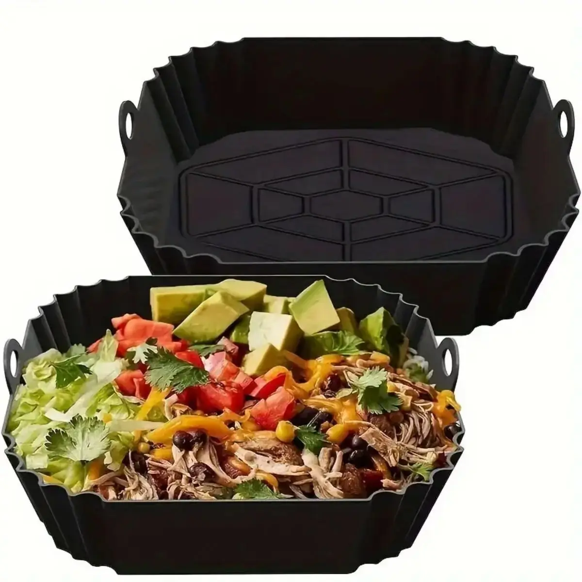 Herbruikbare siliconen pot voo - Food Storage With Dividers recensie en prijs
