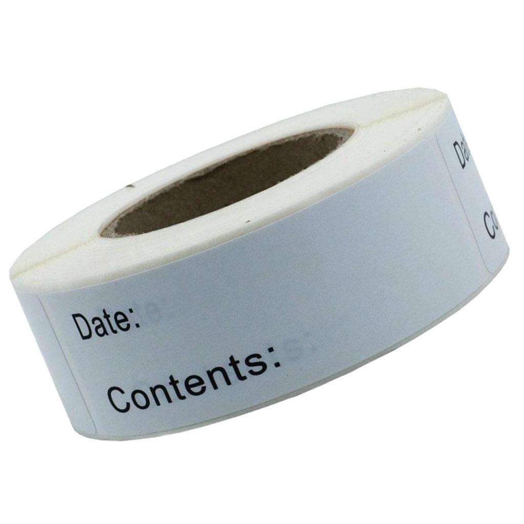 Oplosbare etiketten voor het l - Food Storage Labels recensie en prijs