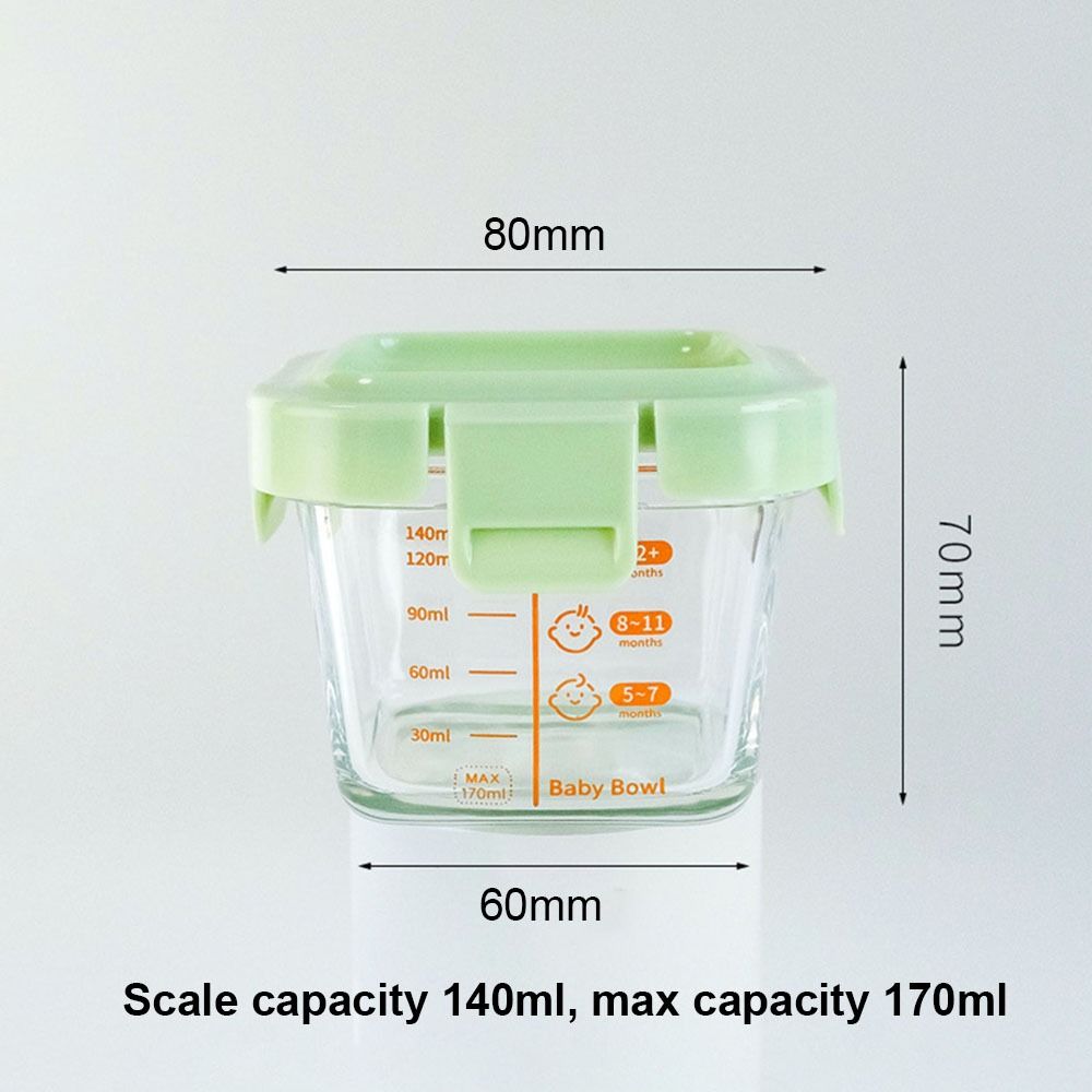 Nieuwe 170 ml voedsel opbergdo - Food Storage Oven Safe recensie en prijs