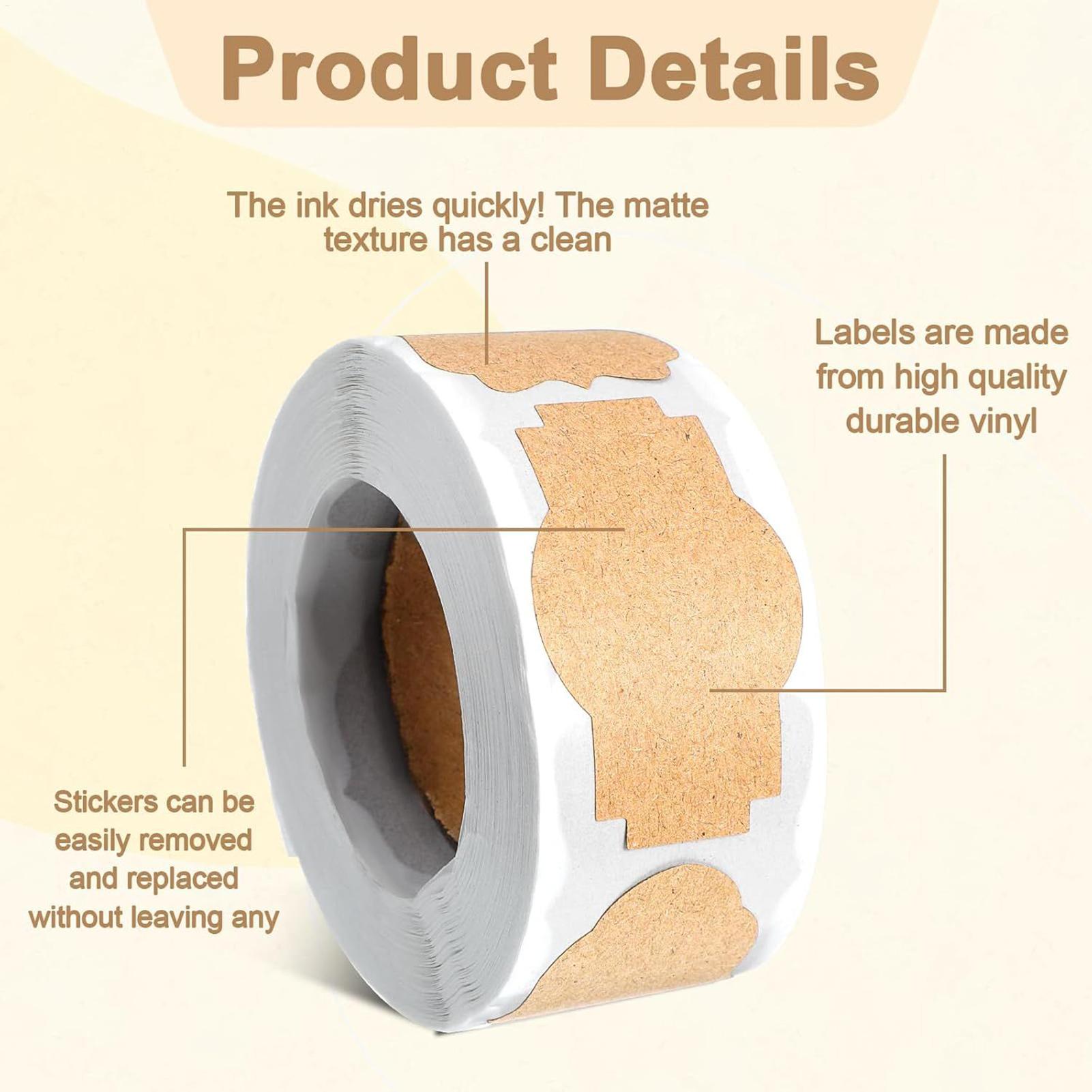 300 STUKS Pot Etiketten Sticke - Food Storage Labels recensie en prijs