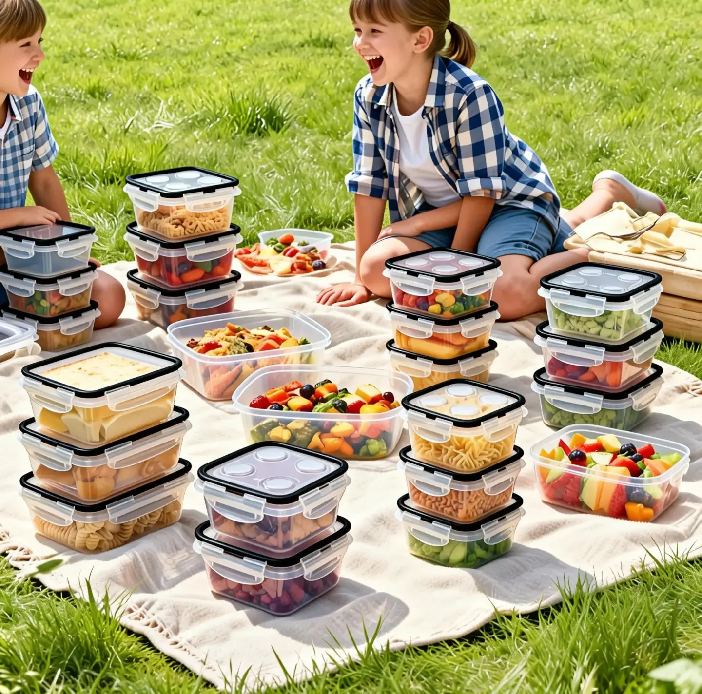 12-delige set luchtdichte voed - Food Storage Labels recensie en prijs