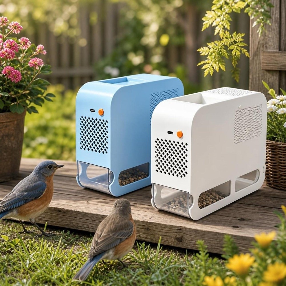 Elektrische Vogelvoer-Schelpbl - Food Storage With Dividers recensie en prijs