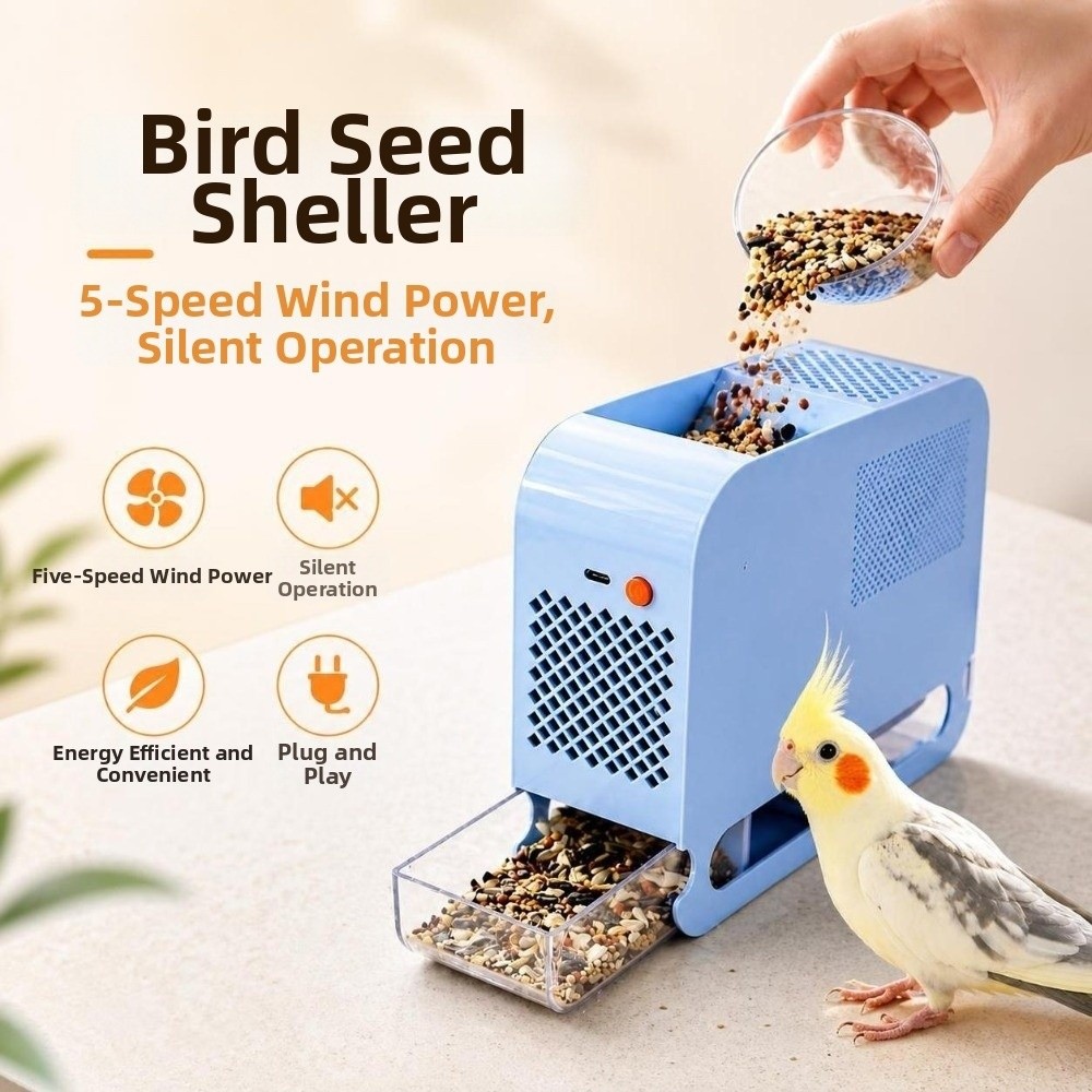 Elektrische Vogelvoer-Schelpbl - Food Storage With Dividers recensie en prijs