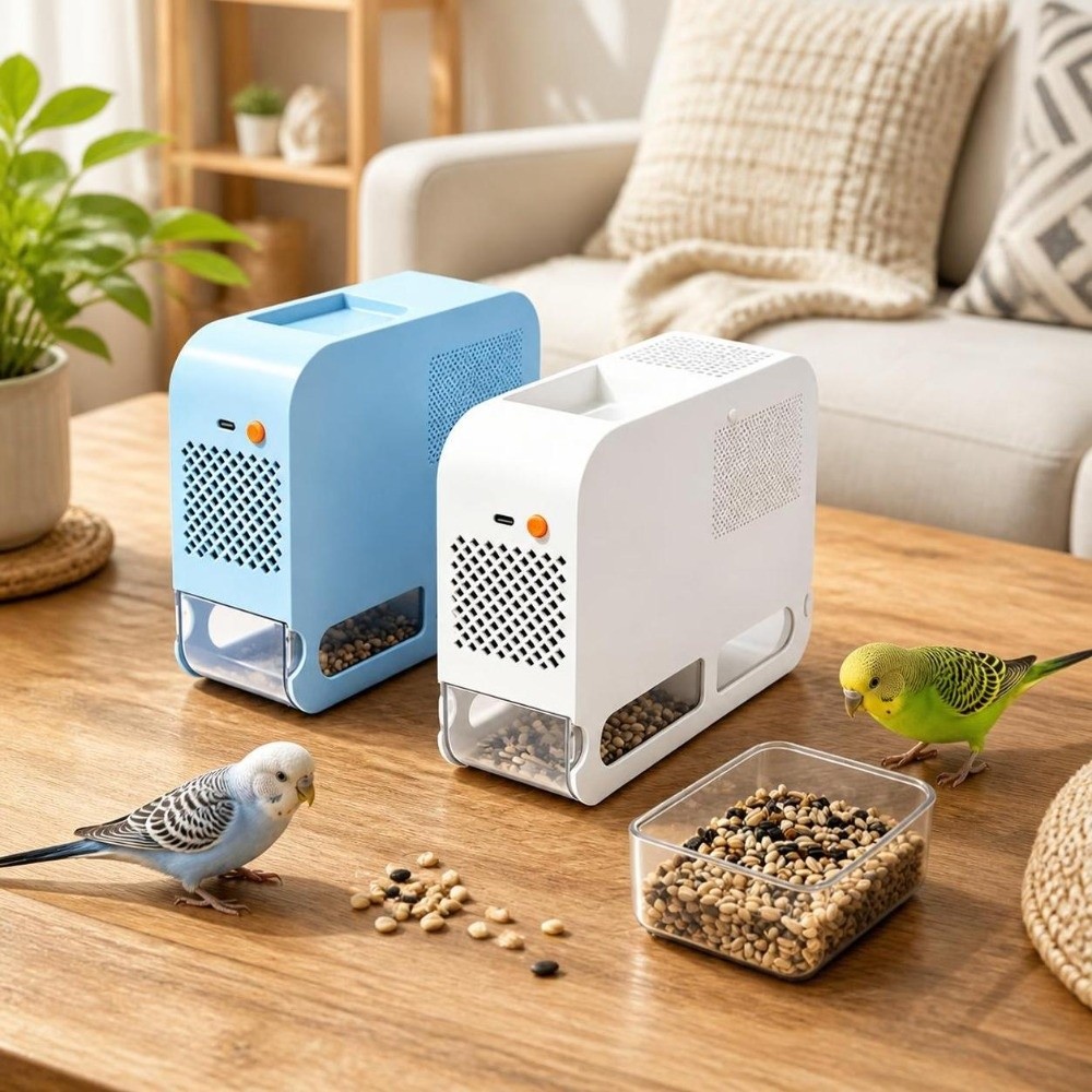 Elektrische Vogelvoer-Schelpbl - Food Storage With Dividers recensie en prijs