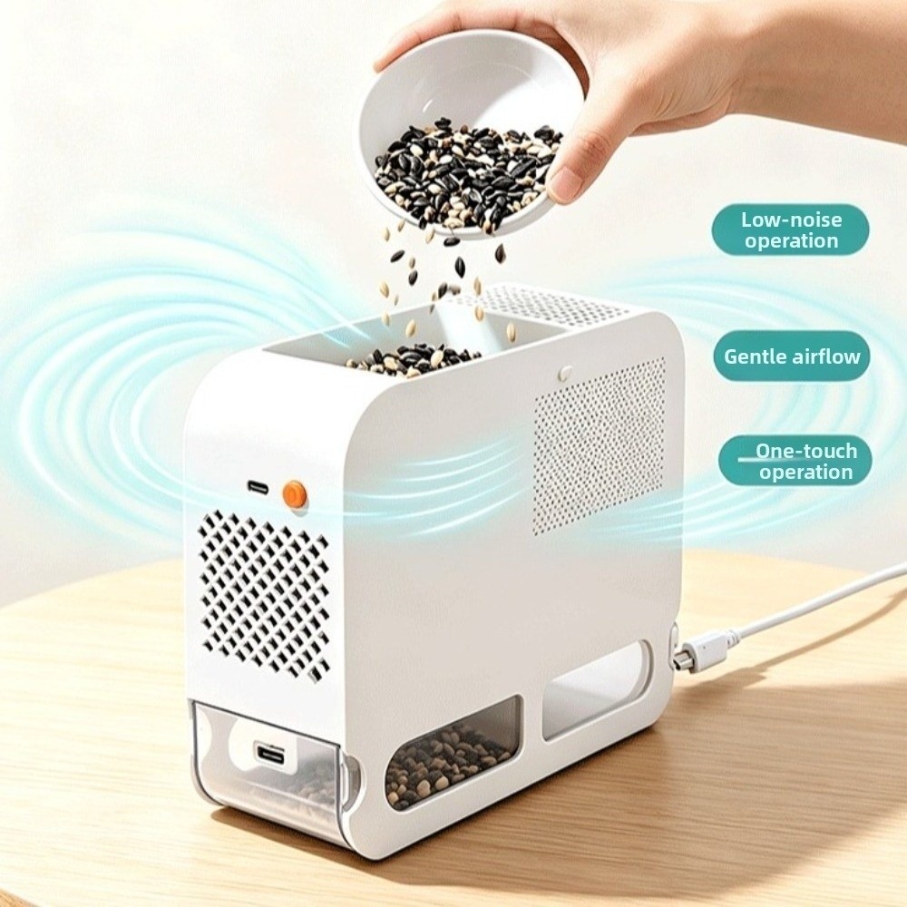 Elektrische Vogelvoer-Schelpbl - Food Storage With Dividers recensie en prijs