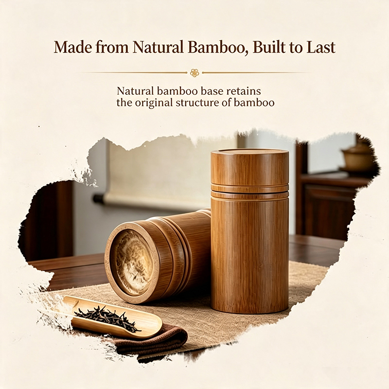 Vintage bamboe theebus draagba - Food Storage With Dividers recensie en prijs