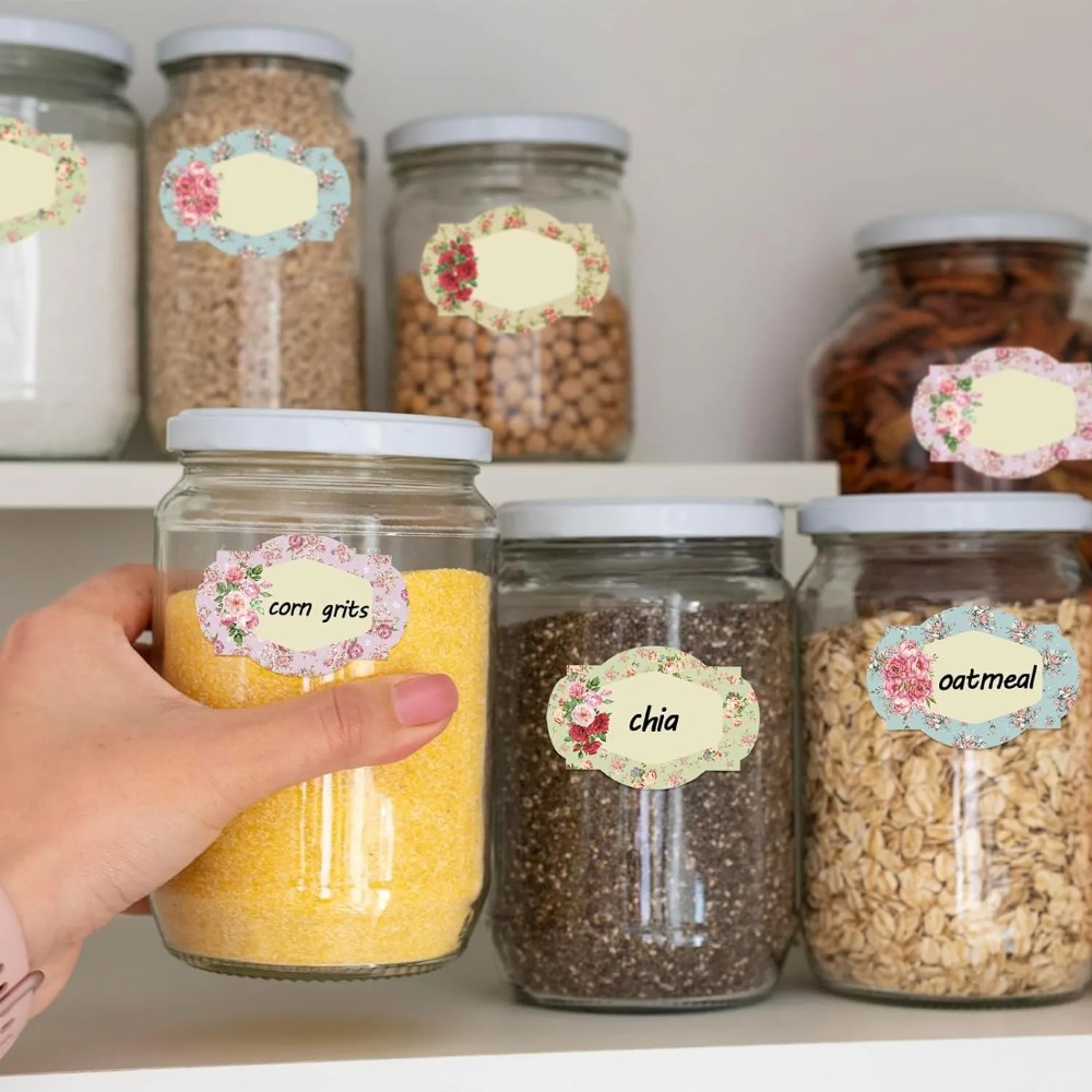 250 stuks Bloemen Naamlabels K - Food Storage Labels recensie en prijs