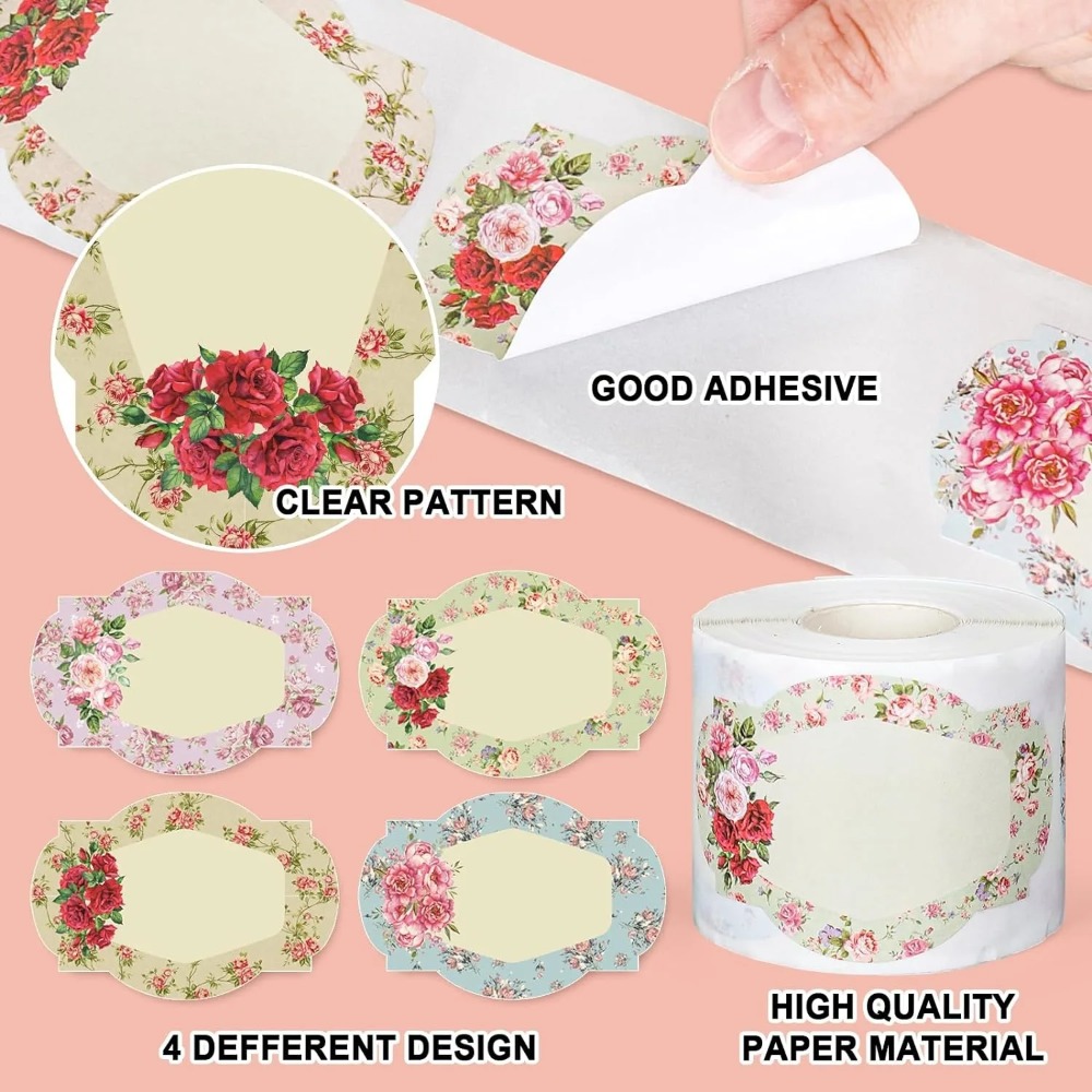 250 stuks Bloemen Naamlabels K - Food Storage Labels recensie en prijs